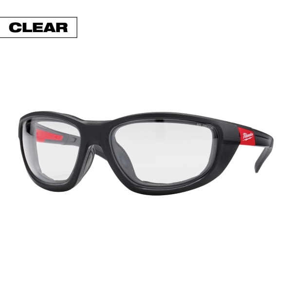 Clear Performance Safety Glasses with Gasket