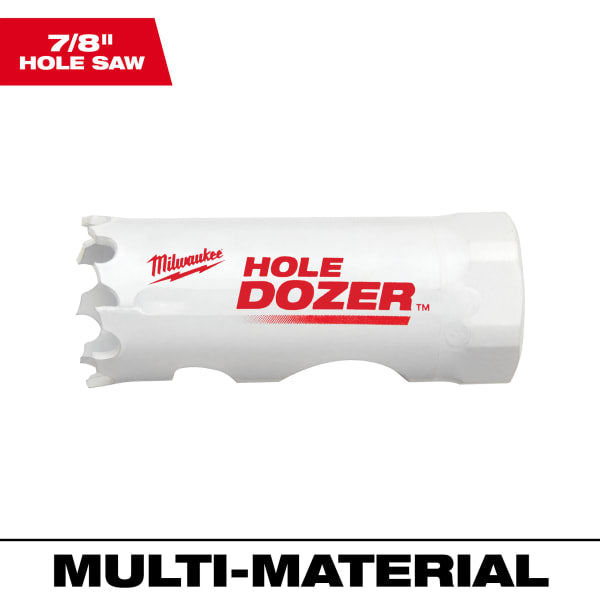 7/8" HOLE DOZER™ Bi-Metal Hole Saw