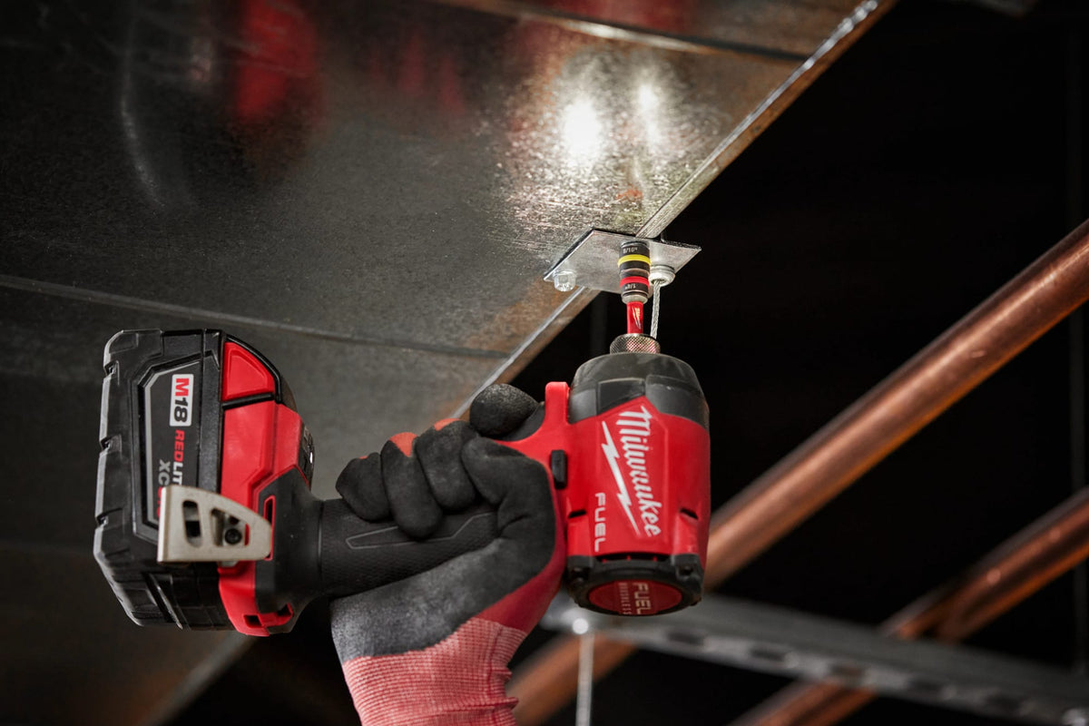 Milwaukee Tools 49-66-4542 SHOCKWAVE™ Impact Duty 1/4" and 5/16" x 2-1/4" QUIK-CLEAR™ 2-in-1 Magnetic Nut Driver