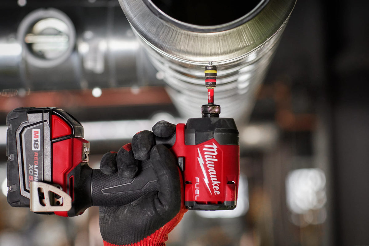 Milwaukee Tools 49-66-4542 SHOCKWAVE™ Impact Duty 1/4" and 5/16" x 2-1/4" QUIK-CLEAR™ 2-in-1 Magnetic Nut Driver