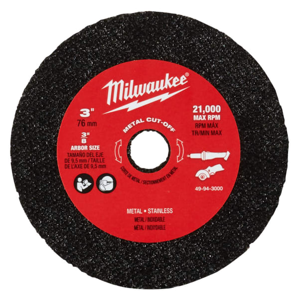3" Metal Cut Off Wheel 3 Pack