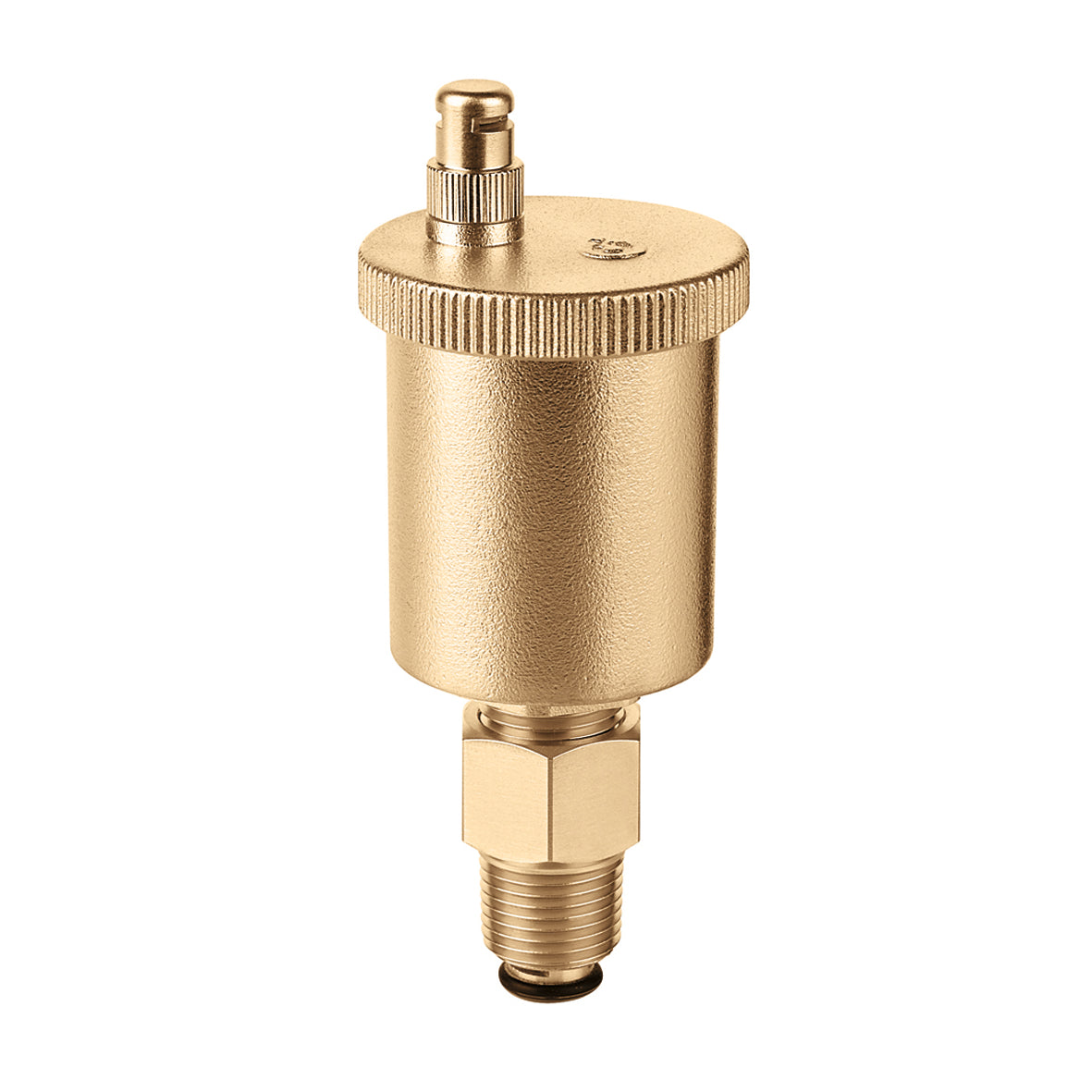 Caleffi North America 502343A VALCAL® Automatic air vent 1/2" NPT Male, w/ Check Valve & Hygroscopic Cap