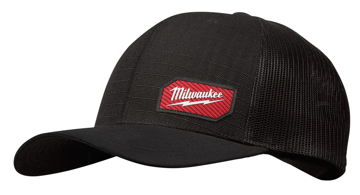 Milwaukee Tools GRIDIRON™ Snapback Trucker Hat - Black