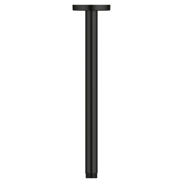12" Ceiling Shower Arm in MATTE BLACK