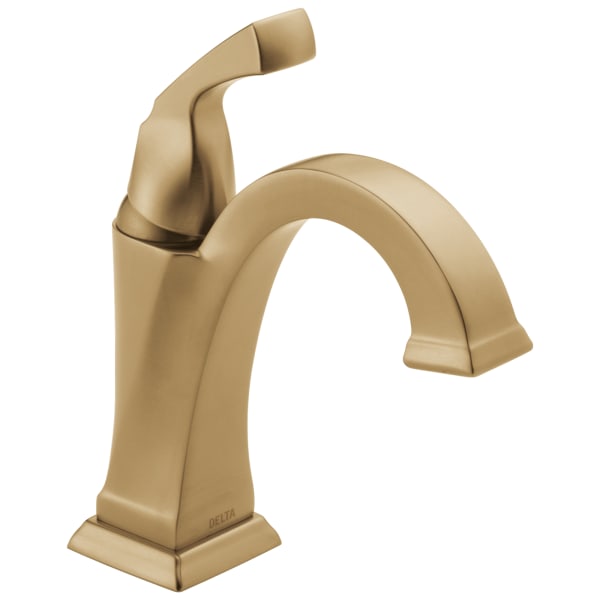 Delta Dryden™ Single Handle Bathroom Faucet Champagne Bronze