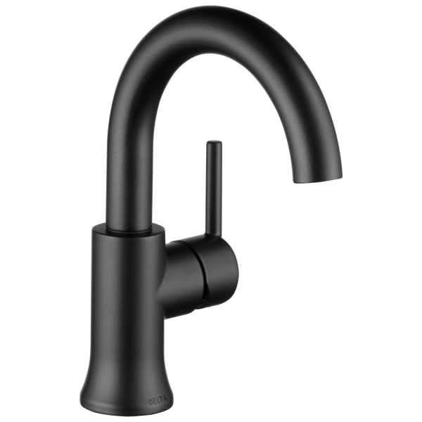 Delta Trinsic® Single Handle Bathroom Faucet Matte Black