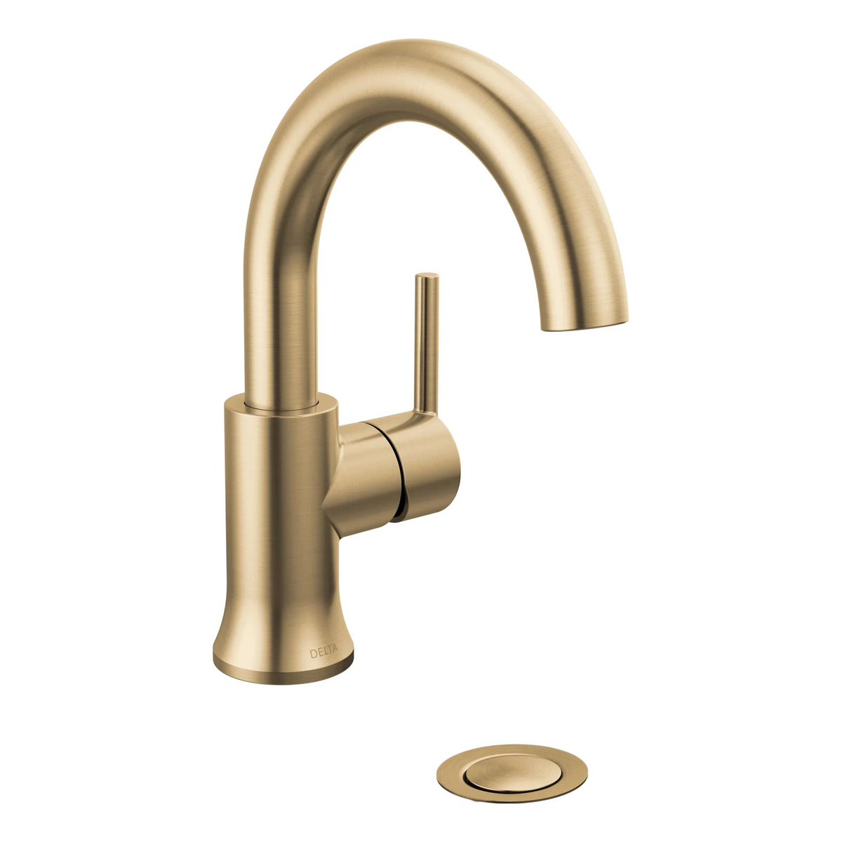 Delta 559HA-CZ-DST Trinsic® Single Handle High-Arc Bathroom Faucet Champagne Bronze