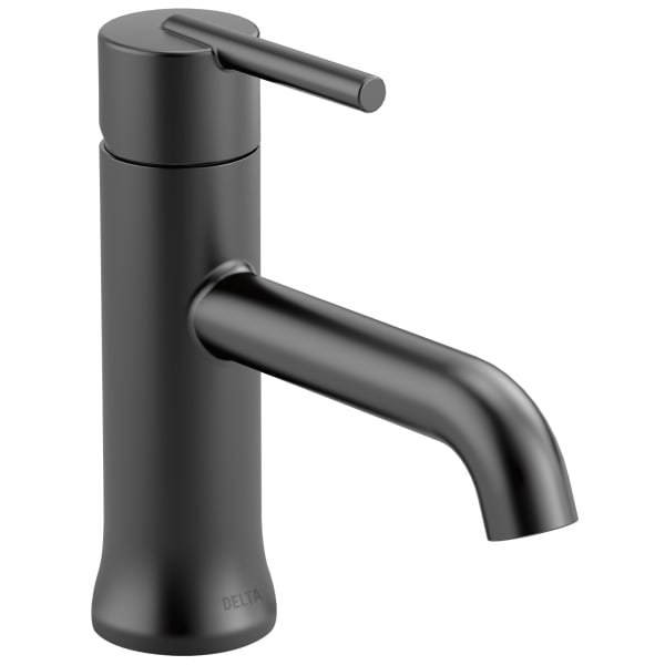 Delta Trinsic® Single Handle Bathroom Faucet Matte Black