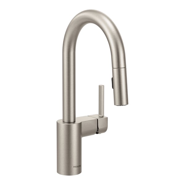 Moen Align Single-Handle Bar Faucet Featuring Reflex in Spot Resist Stainless