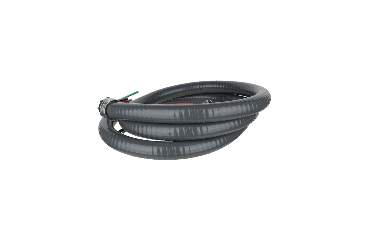 DiversiTech Whip 3/4in. x 6ft. #8 THHN Wire - Metallic Connectors