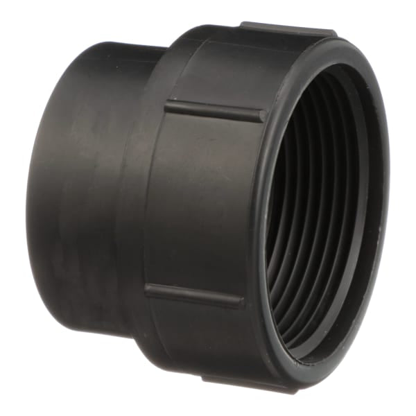 1-1/2" ABS DWV Fitting Female Adapter (Cleanout Adapter less Plug) - Spigot x FPT