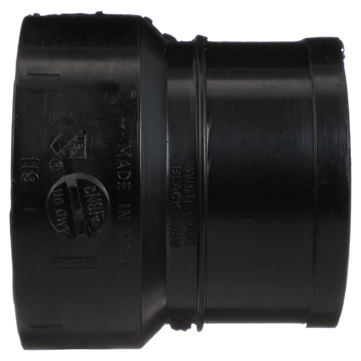 Charlotte Pipe ABS-00119-0800 2" ABS DWV No-Hub Adapter - H x NH