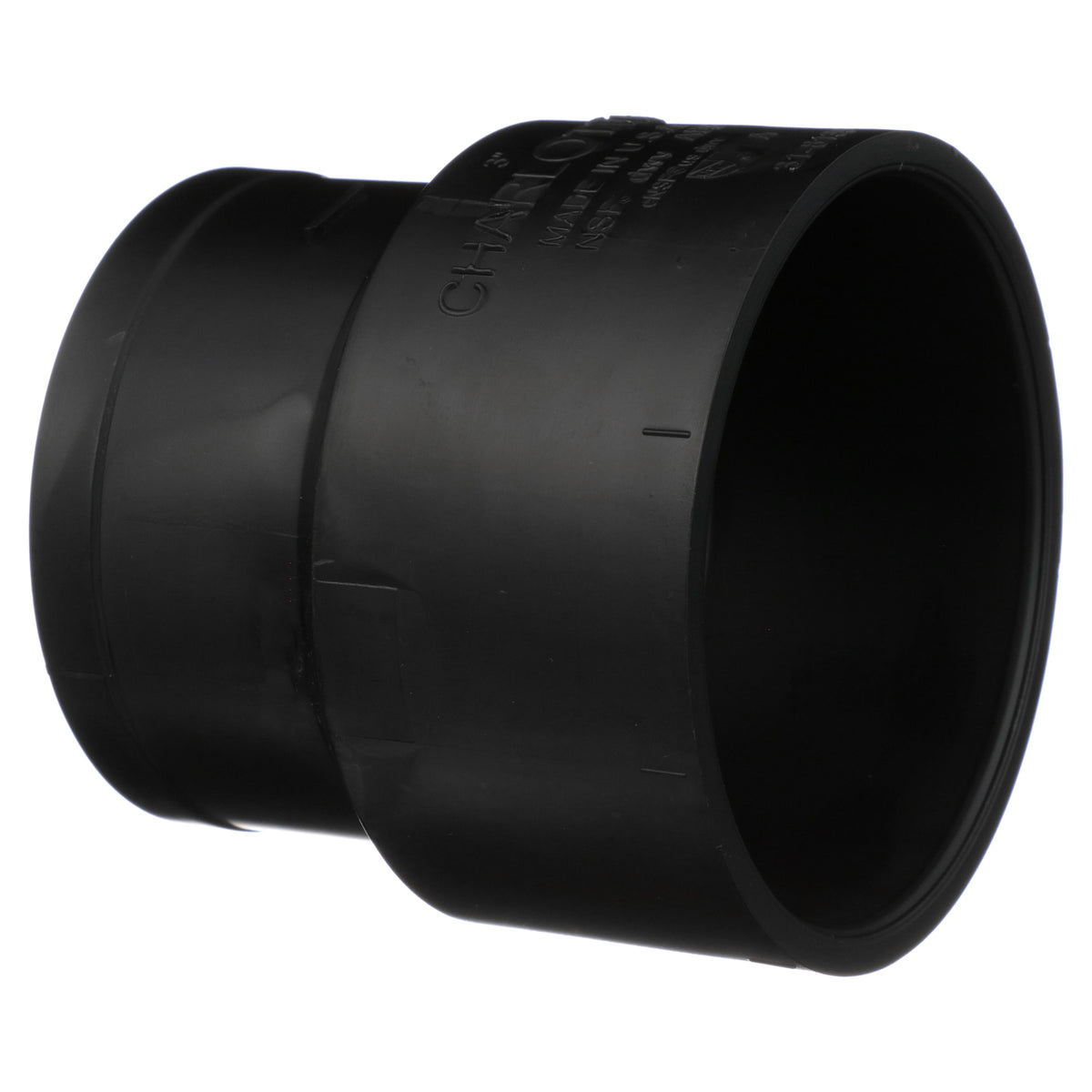 Charlotte Pipe ABS-00119-1200 3" ABS DWV No-Hub Adapter - H x NH
