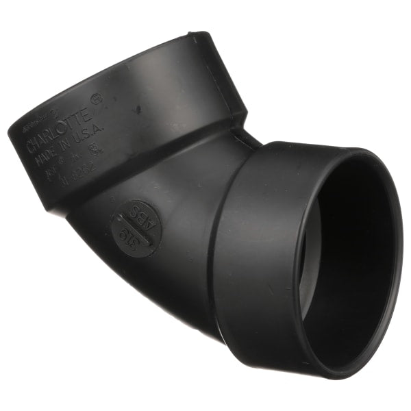 3" ABS DWV 60° Elbow - H x H