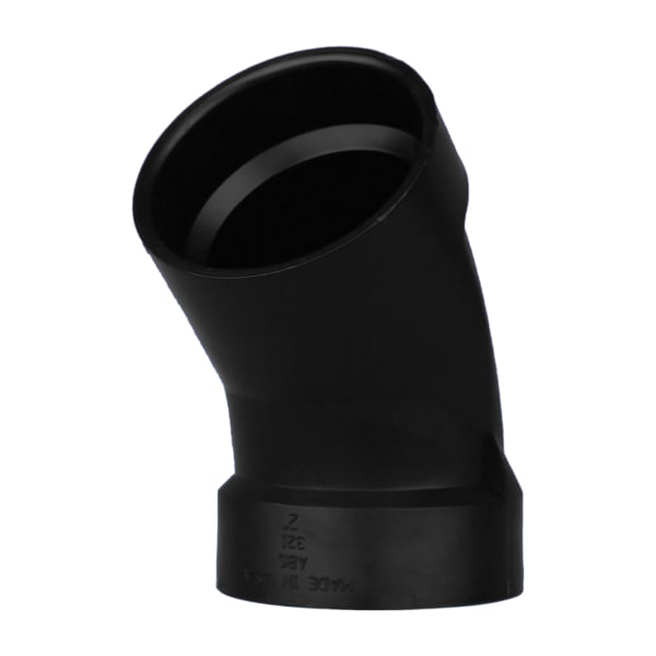 2" ABS DWV 45° Elbow - H x H