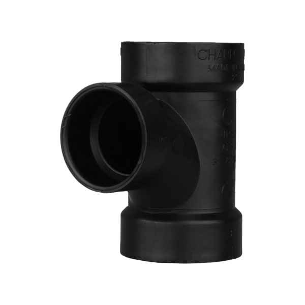 2" x 2" x 1-1/2" ABS DWV Sanitary Tee - All H