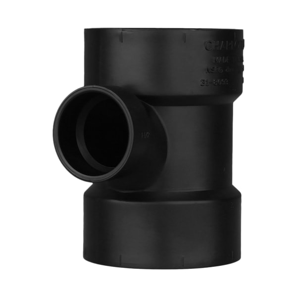 3" x 3" x 1-1/2" ABS DWV Sanitary Tee - All H