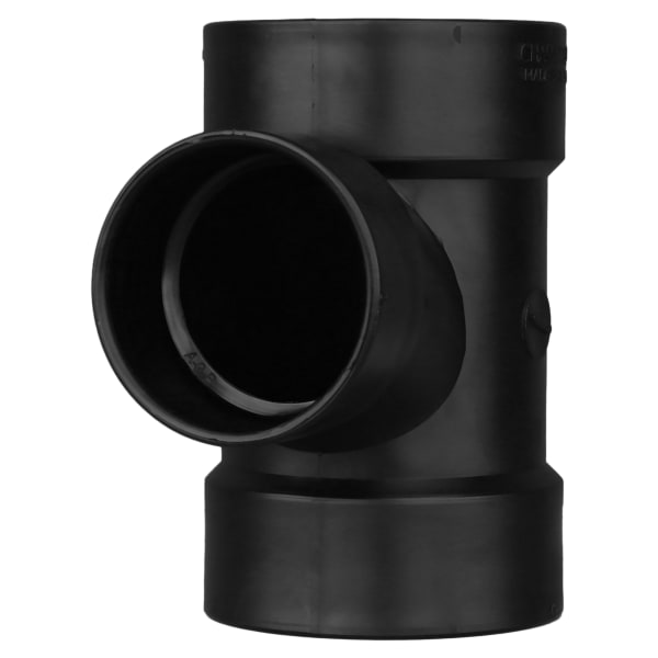 6" x 6" x 4" ABS DWV Sanitary Tee - All H