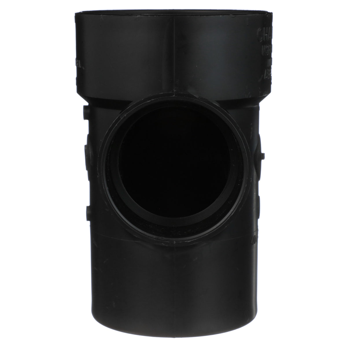 Charlotte Pipe 3" x 3" x 2" ABS DWV Street Sanitary Tee - Spigot x H x H