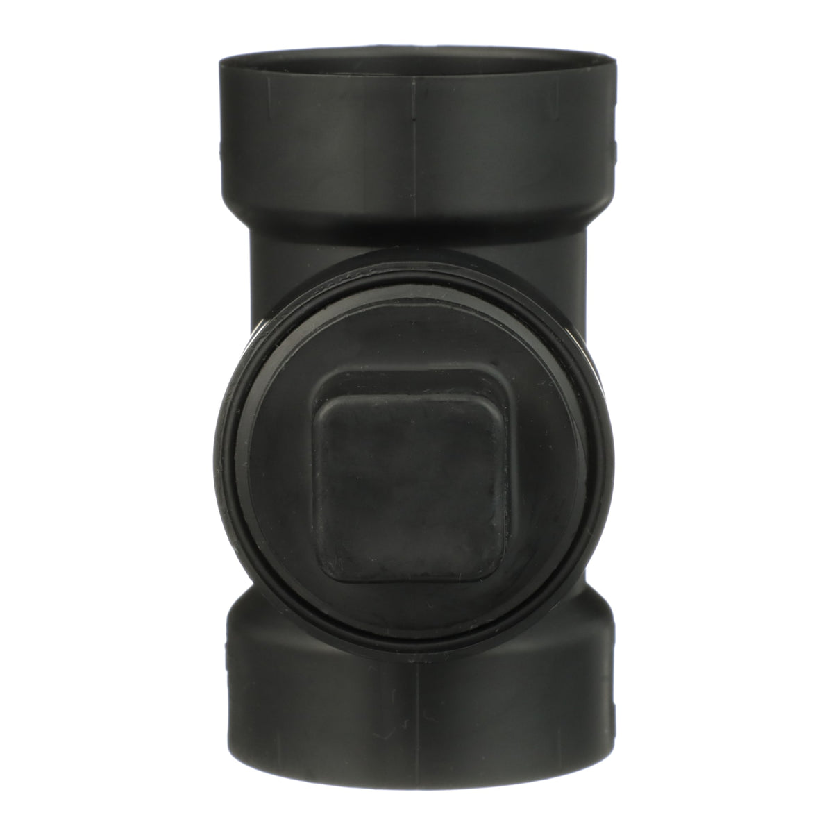 Charlotte Pipe 1-1/2" ABS DWV Test or Cleanout Tee with Plug - H x H x FPT