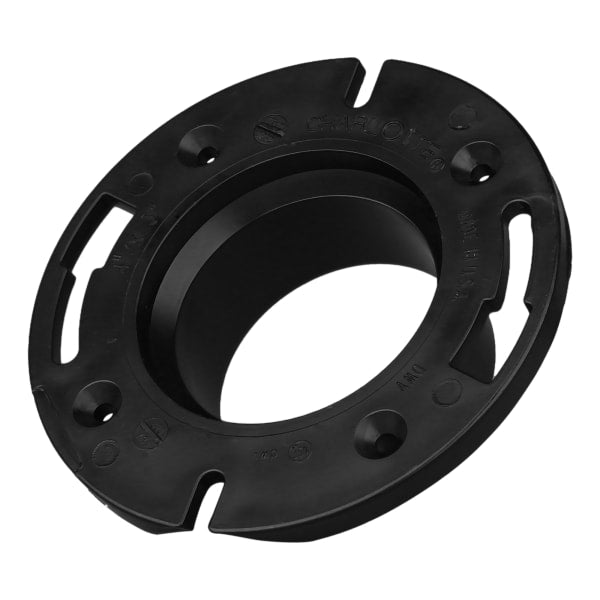 4" x 3" ABS DWV Closet Flange - Closet x H