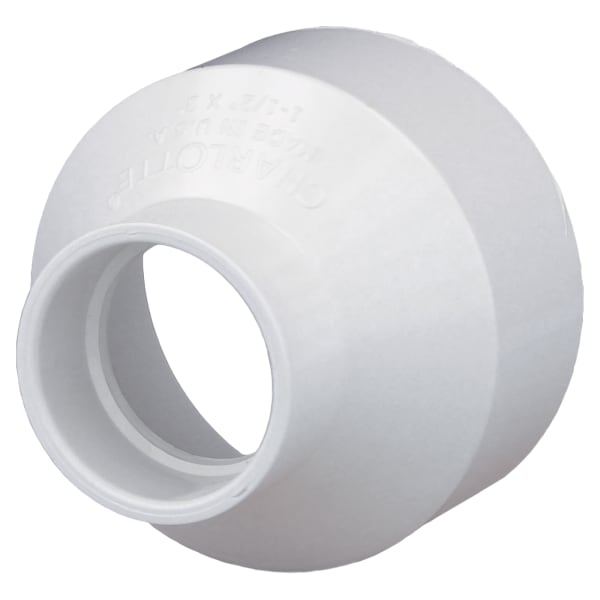 3" x 1-1/2" PVC DWV Reducing Coupling - H x H