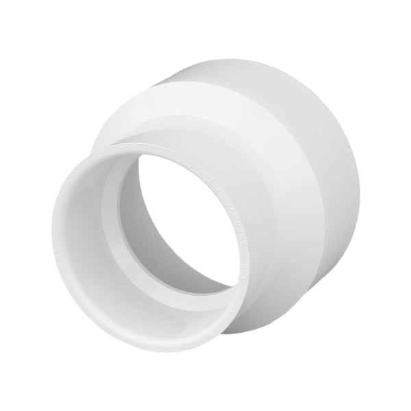 4" x 3" PVC DWV Reducing Coupling - H x H