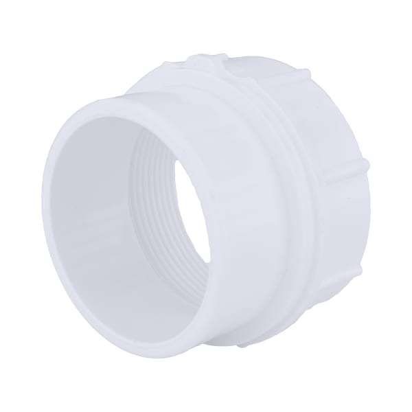 2" PVC DWV Fitting Female Adapter (Cleanout Adapter less Plug) - Spigot x FPT
