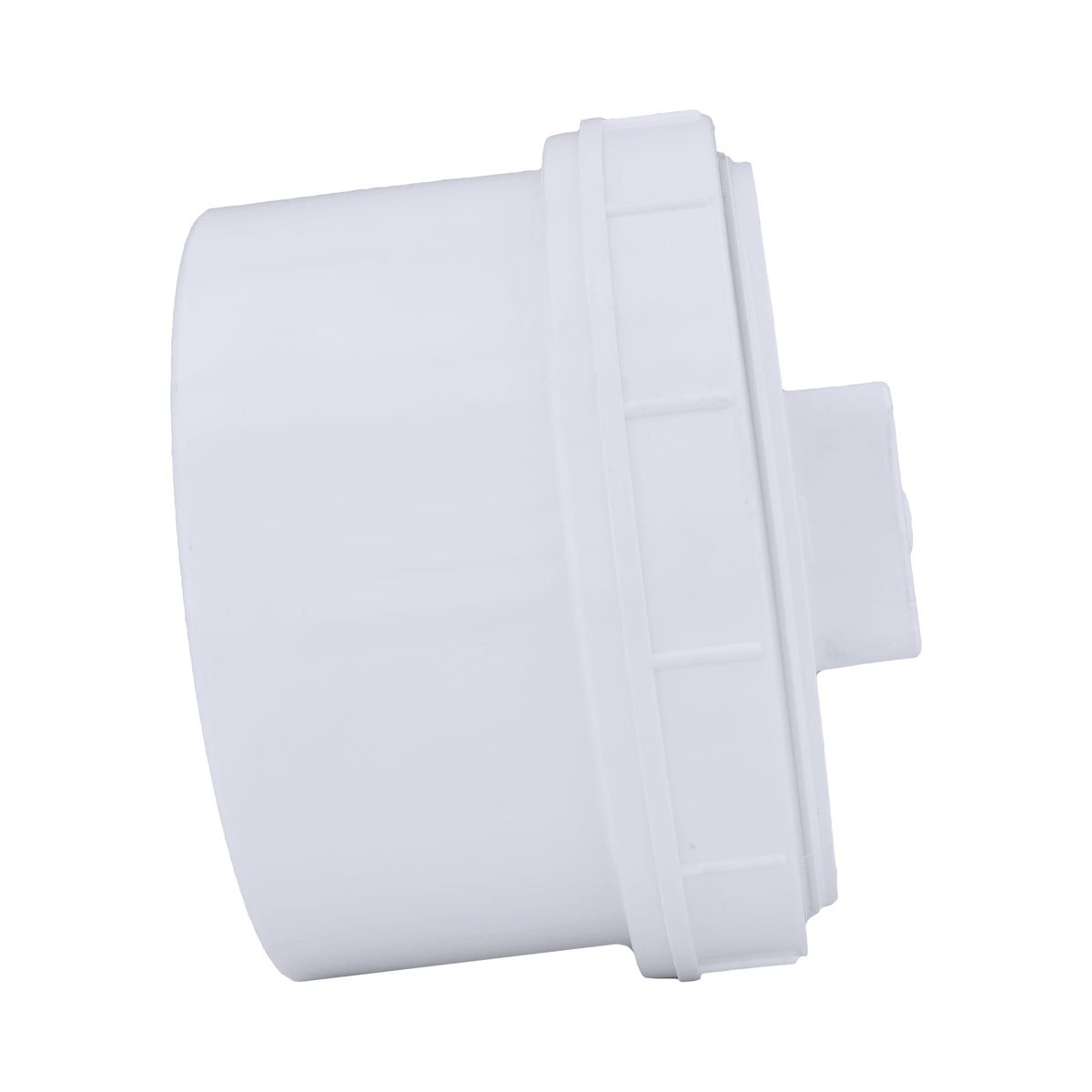 Charlotte Pipe 6" PVC DWV Cleanout Adapter with Plug - Spigot x FPT