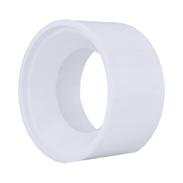 6" x 4" PVC DWV Flush Bushing - Spigot x H