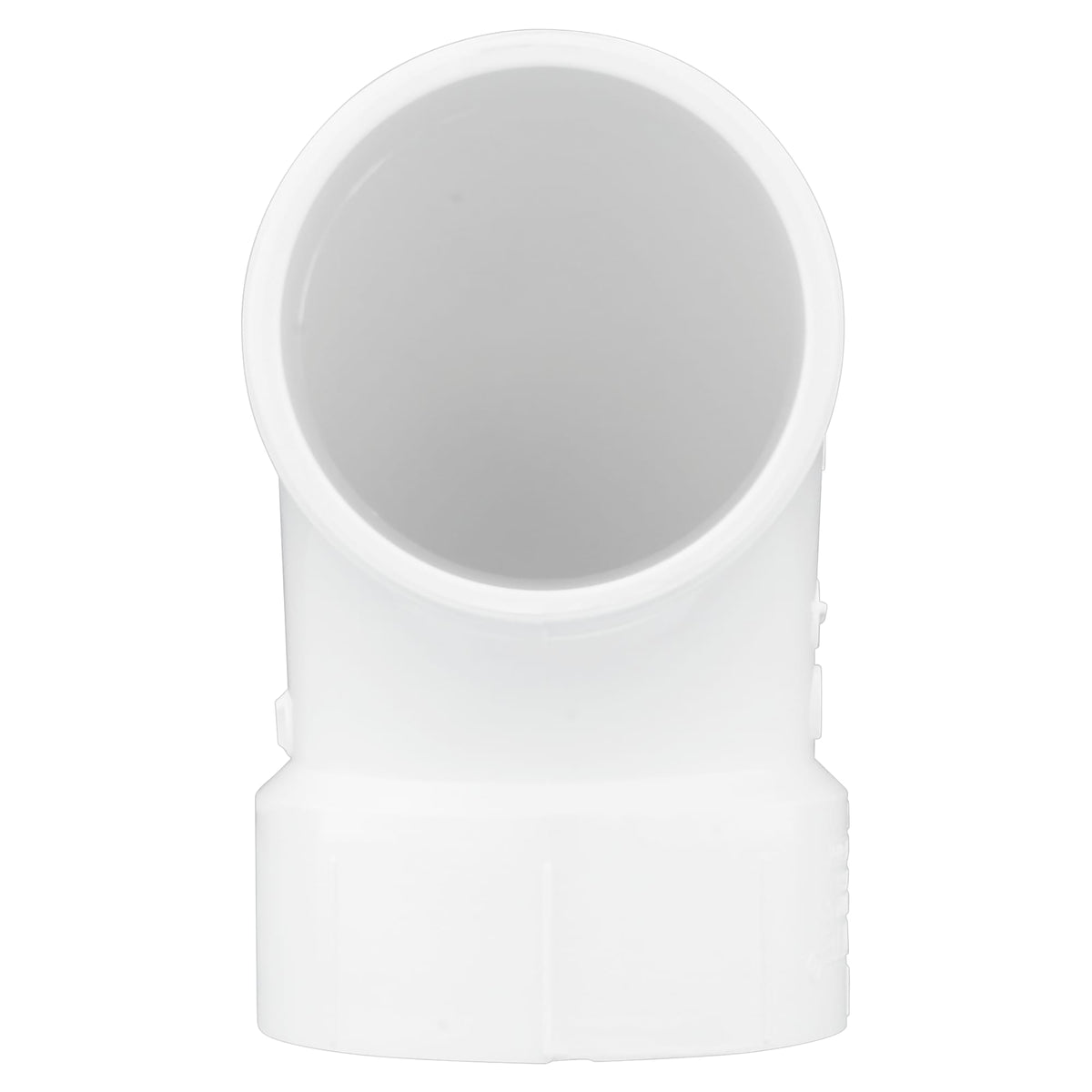 Charlotte Pipe 3" PVC DWV 90° Street Elbow - H x Spigot