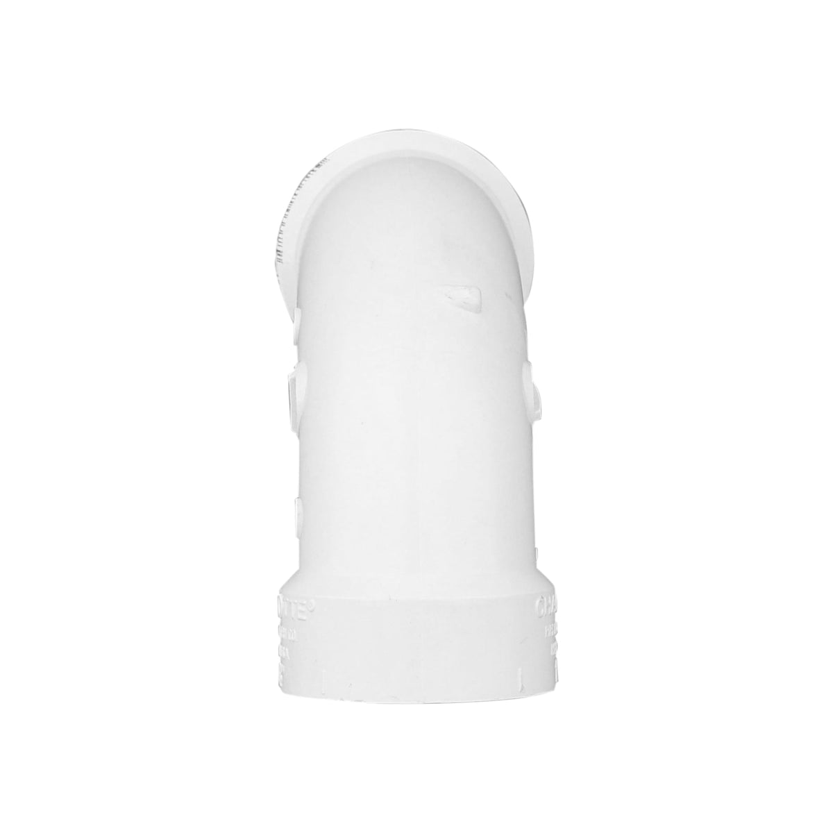 Charlotte Pipe 1-1/2" PVC DWV 90° Long Turn Elbow - H x H