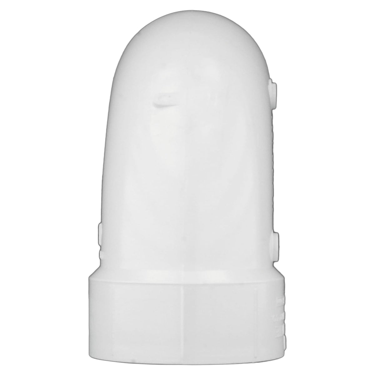 Charlotte Pipe 3" PVC DWV 90° Long Turn Street Elbow - H x Spigot
