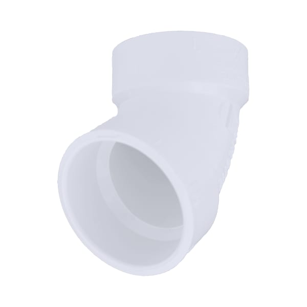 1-1/2" PVC DWV 60° Elbow - H x H