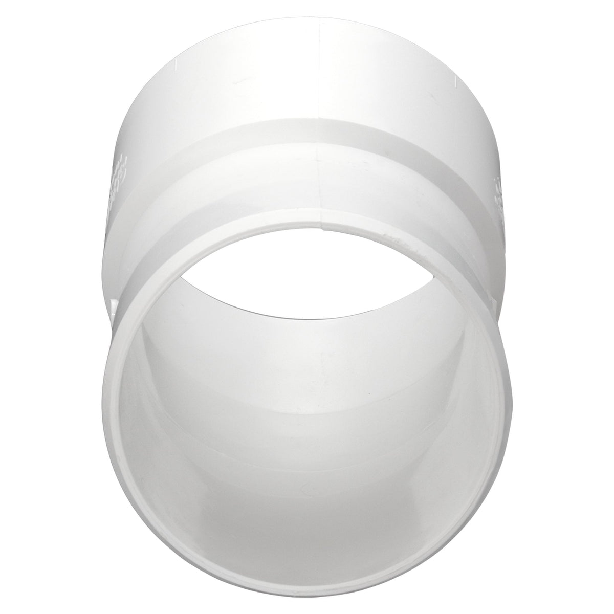 Charlotte Pipe 6" PVC DWV 22-1/2° Street Elbow - H x Spigot