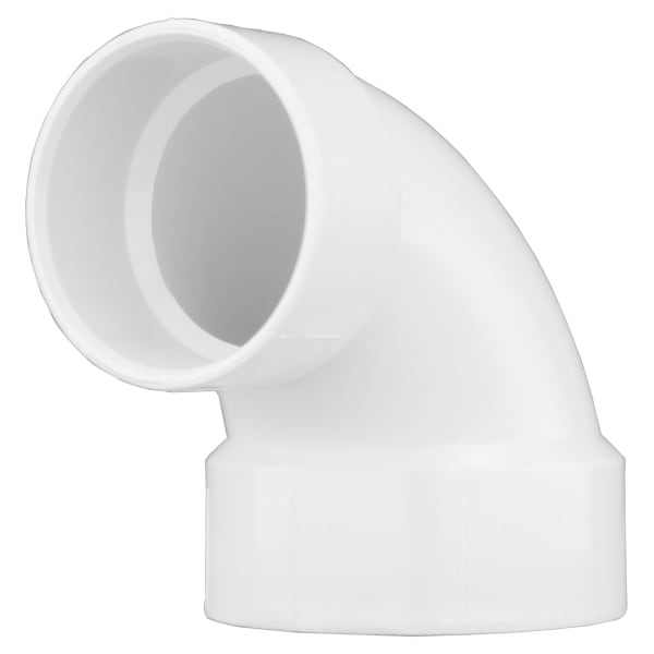 4" x 3" PVC DWV Closet Bend - H x H