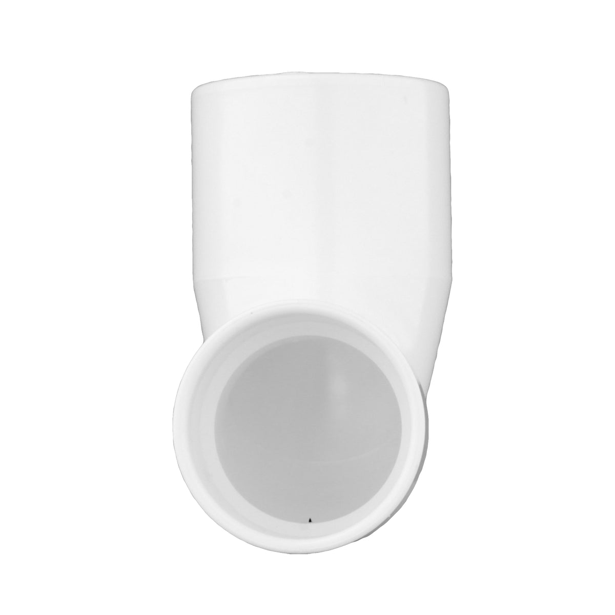Charlotte Pipe 4" x 3" PVC DWV Street Closet Bend - Spigot x H