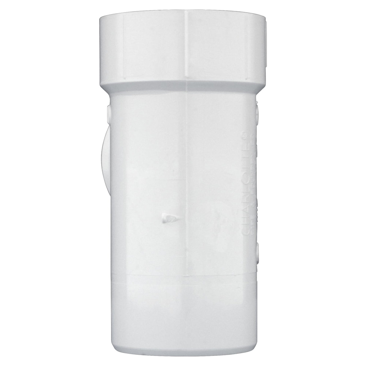 Charlotte Pipe 3" PVC DWV Street Sanitary Tee - Spigot x H x H