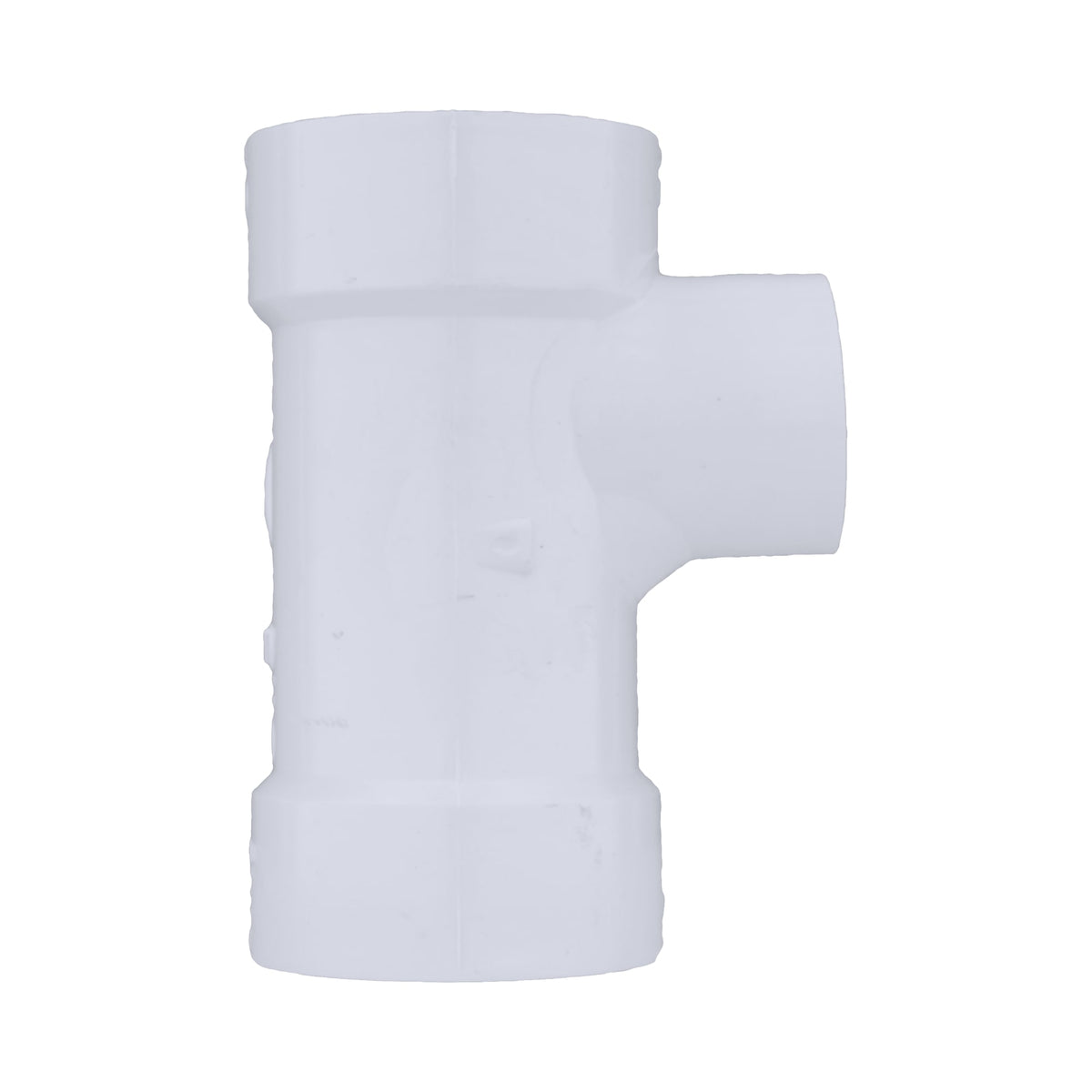 Charlotte Pipe 3" x 3" x 3" x 2" PVC DWV Sanitary Tee with Left Side Inlet - All H