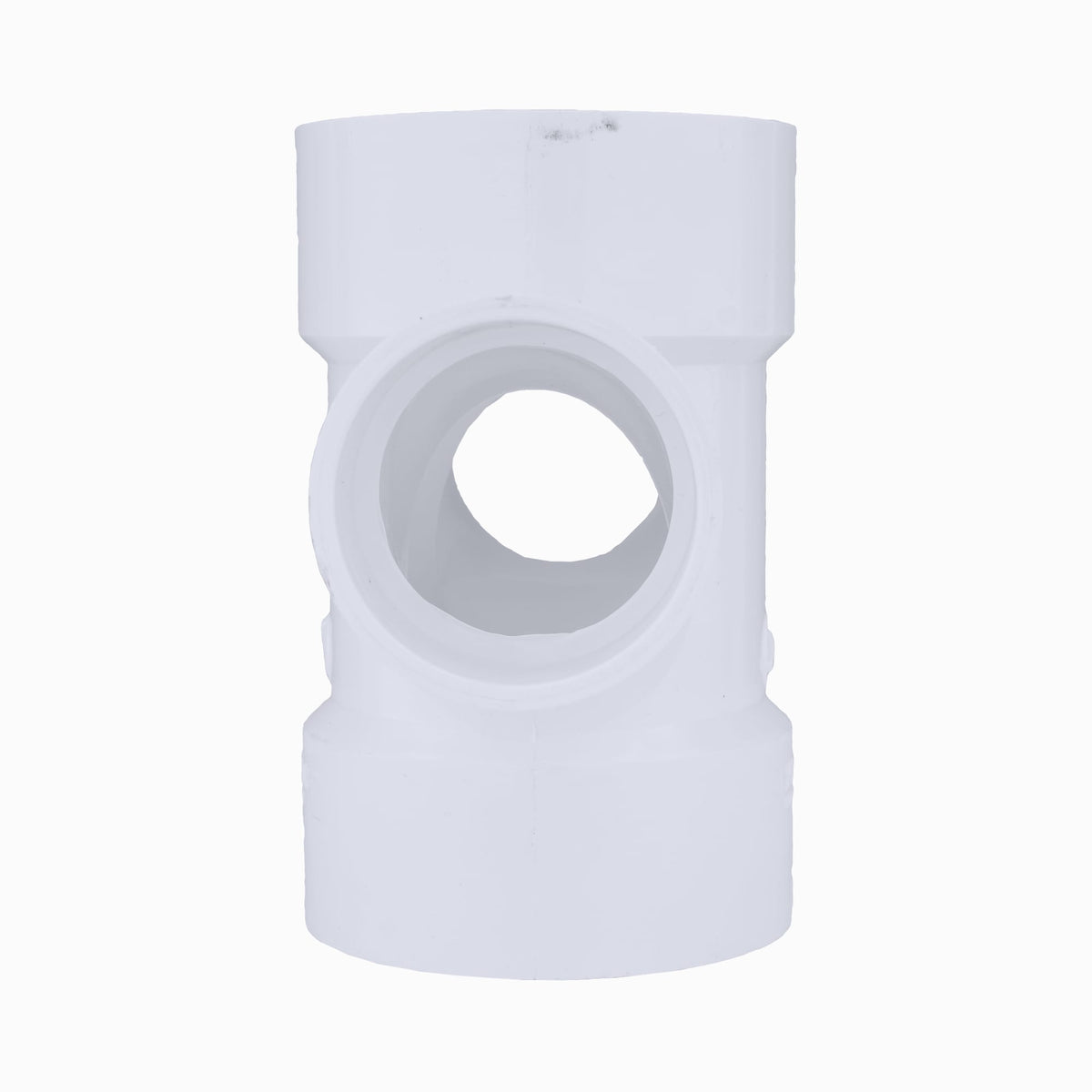 Charlotte Pipe 3" x 3" x 2" x 2" PVC DWV Double Sanitary Tee - All H