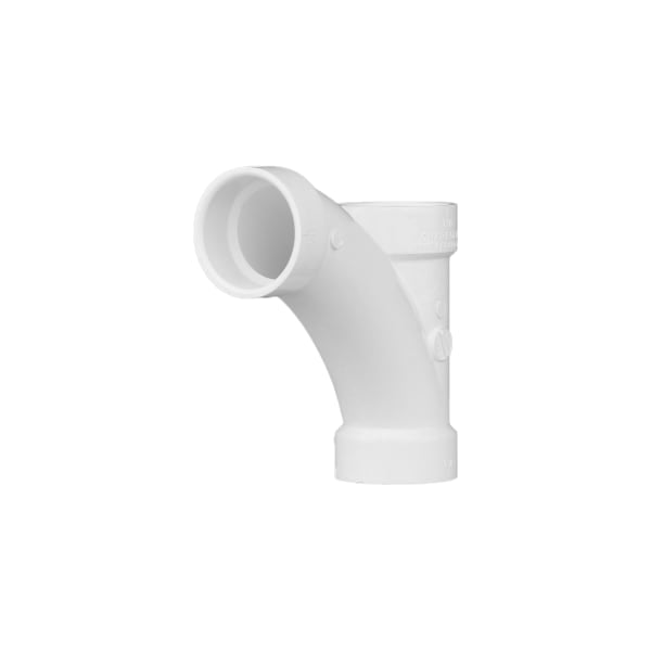 1-1/2" PVC DWV Combination Tee Wye - All H