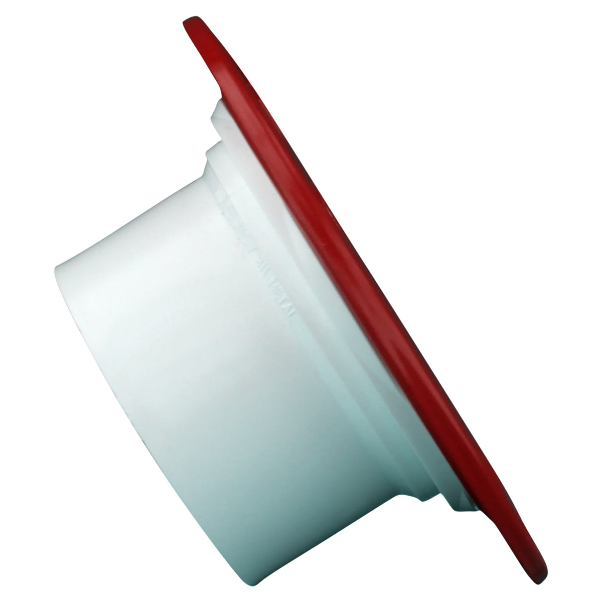 Charlotte Pipe 4" x 3" PVC DWV Closet Flange with Metal Ring - Closet x H