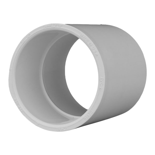 2" PVC SCH40 Coupling - Socket x Socket