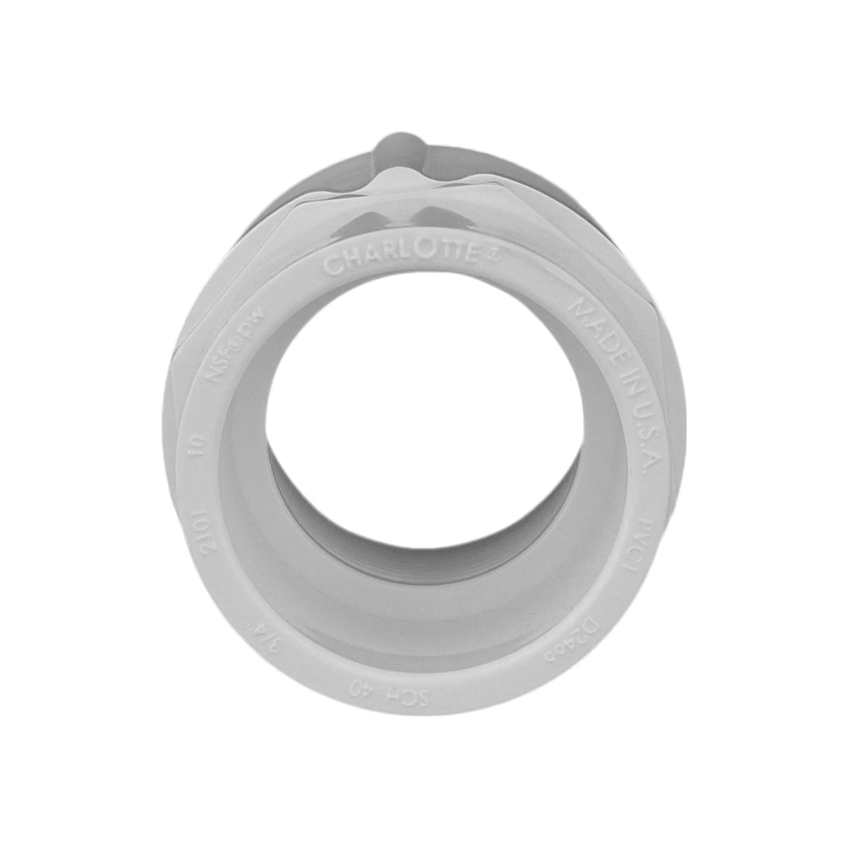 Charlotte Pipe 3/4" PVC SCH40 Female Adapter - Socket x FPT