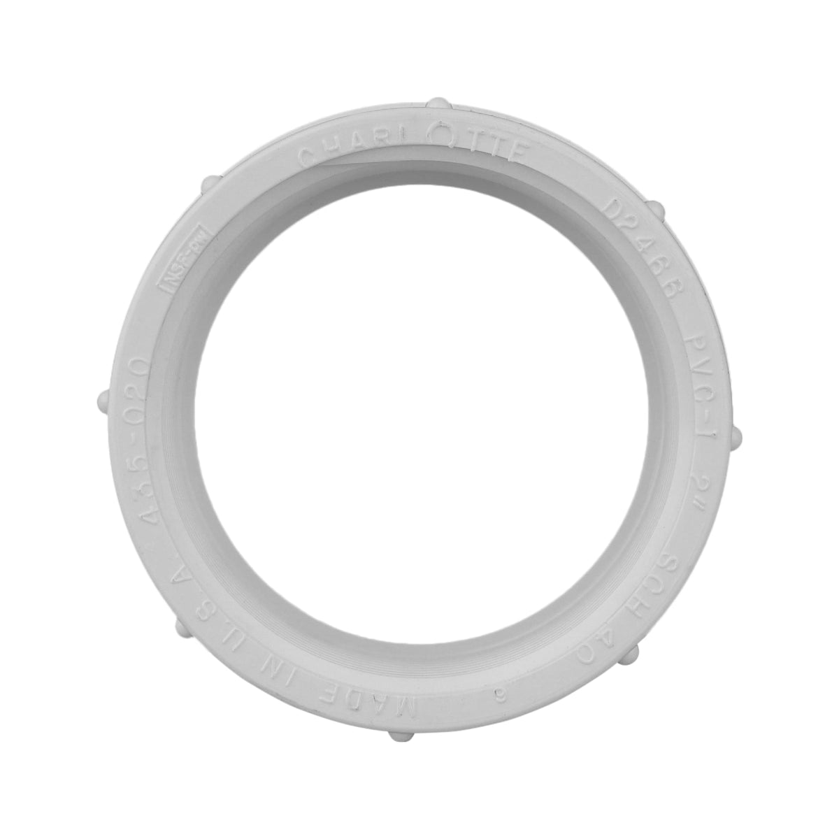 Charlotte Pipe 2" PVC SCH40 Female Adapter - Socket x FPT