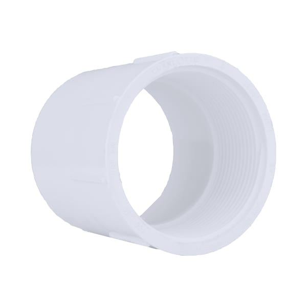 3" PVC SCH40 Female Adapter - Socket x FPT