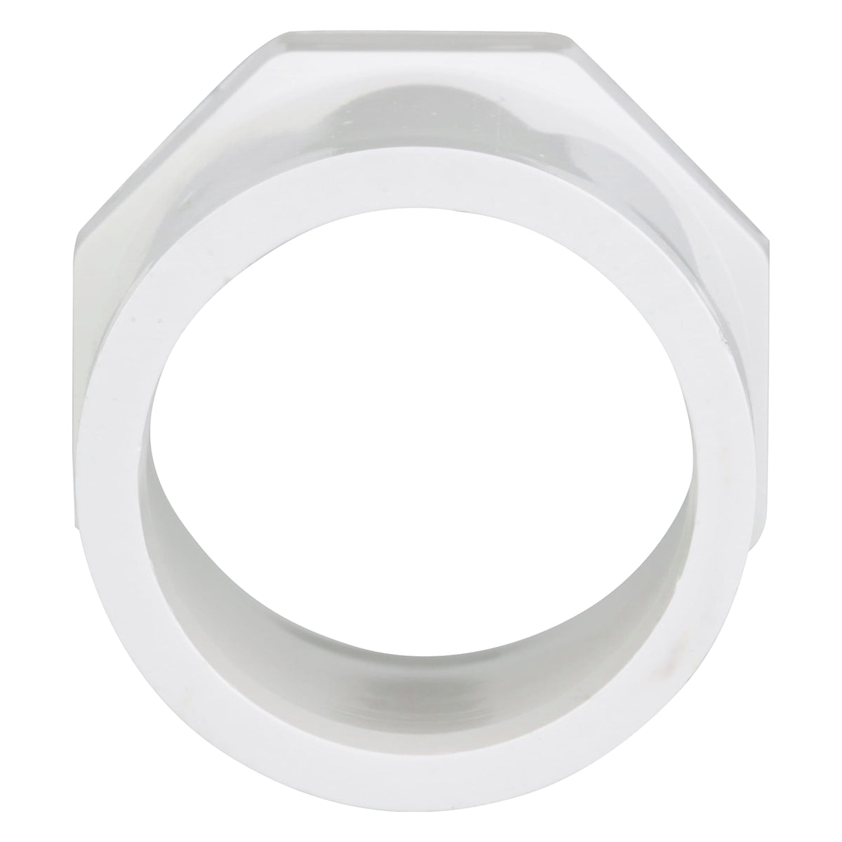 Charlotte Pipe 1-1/2" x 1-1/4" PVC SCH40 Bushing - Spigot x Socket