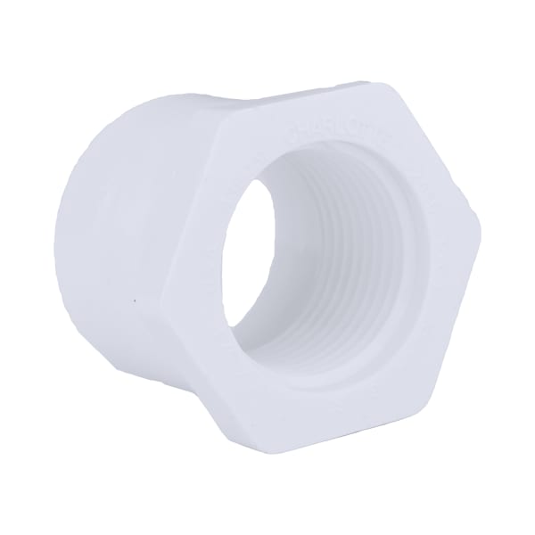 1" x 3/4" PVC SCH40 Bushing - Spigot x FPT