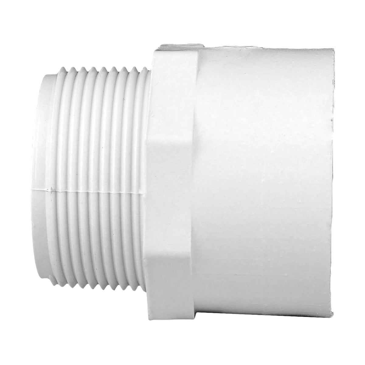 Charlotte Pipe 1-1/2" PVC SCH40 Male Adapter - Socket x MPT