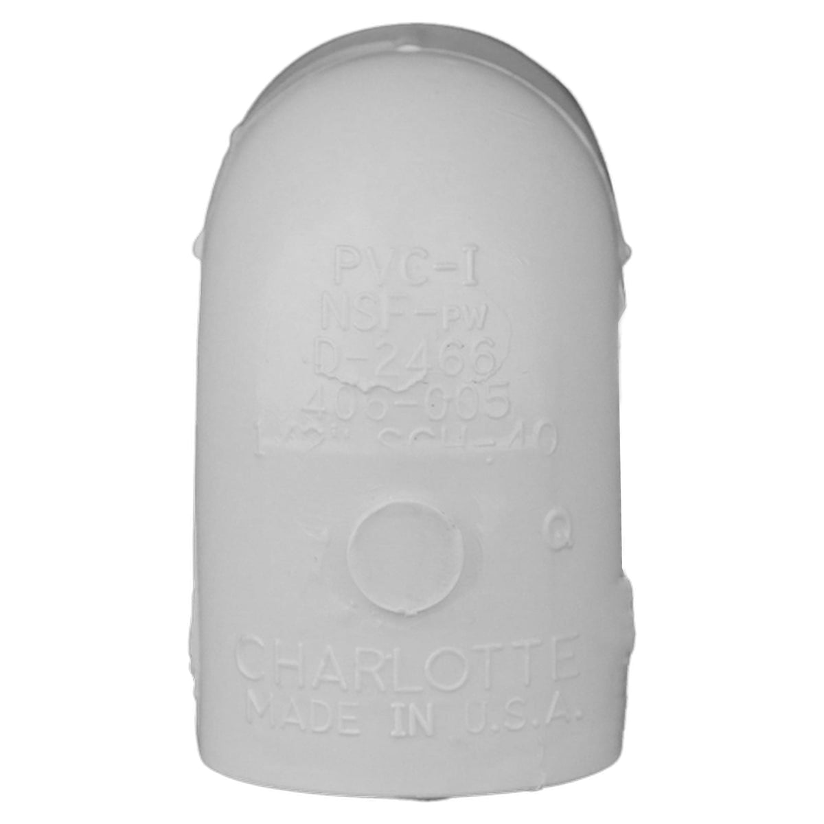 Charlotte Pipe 1/2" PVC SCH40 90° Elbow - Socket x Socket